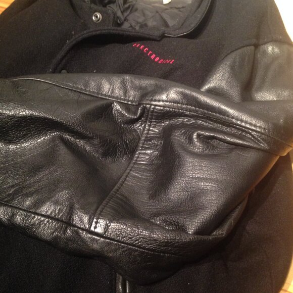 US Robotics Varsity Jacket with Leather Sleeves - Picture 3 of 8